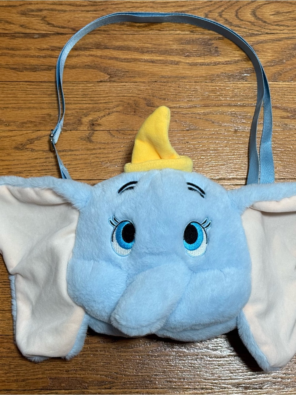 Disney “DUMBO” Plush Style Crossbody Bag w/Adjustable & Detachable Strap